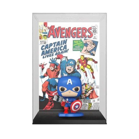 Marvel POP! Comic Cover Vinyl Figurine Avengers no.4 (1963) 9 cm | 0889698724999