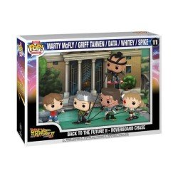 Retour vers le futur pack 5 POP Moments Deluxe Vinyl figurines Hoverboard | 0889698765633