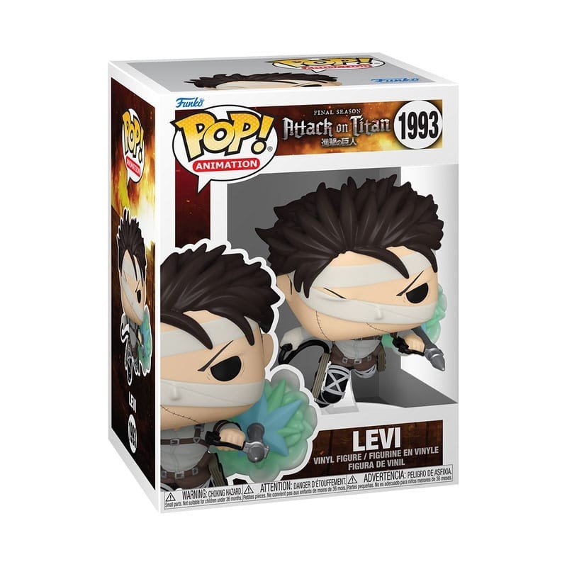 Attack on Titan POP! Animation Vinyl figurine Levi (SP-1) 9 cm | 0889698803731