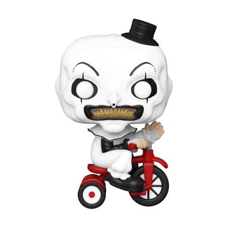 Terrifier POP! Movies Vinyl figurine Art the Clown w/bike 9 cm | 0889698807067