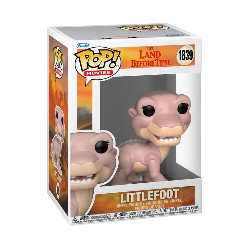 Le Petit Dinosaure et la Vallée des merveilles POP! Vinyl figurine Littlefoot 9 cm | 0889698811910