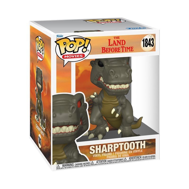 The Land Before Time Super Sized POP! Vinyl Figure Sharptooth 15 cm | 0889698811927