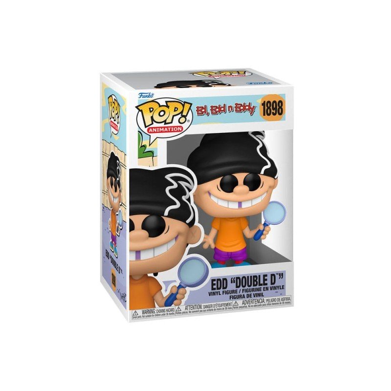 Ed, Edd & Eddy POP! Animation Vinyl figurine Double D 9 cm | 0889698835299