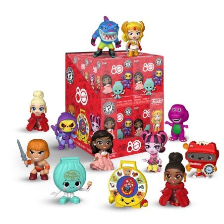Mattel Retro Toys Mystery Minis Vinyl Mini Figures 6 cm Display (12) | 0889698839785