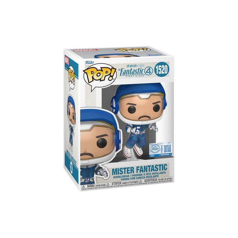 Les Quatre Fantastiques : Premiers pas POP! Vinyl Figurine Mister Fantastic (Astronaut) 9 cm | 0889698853576