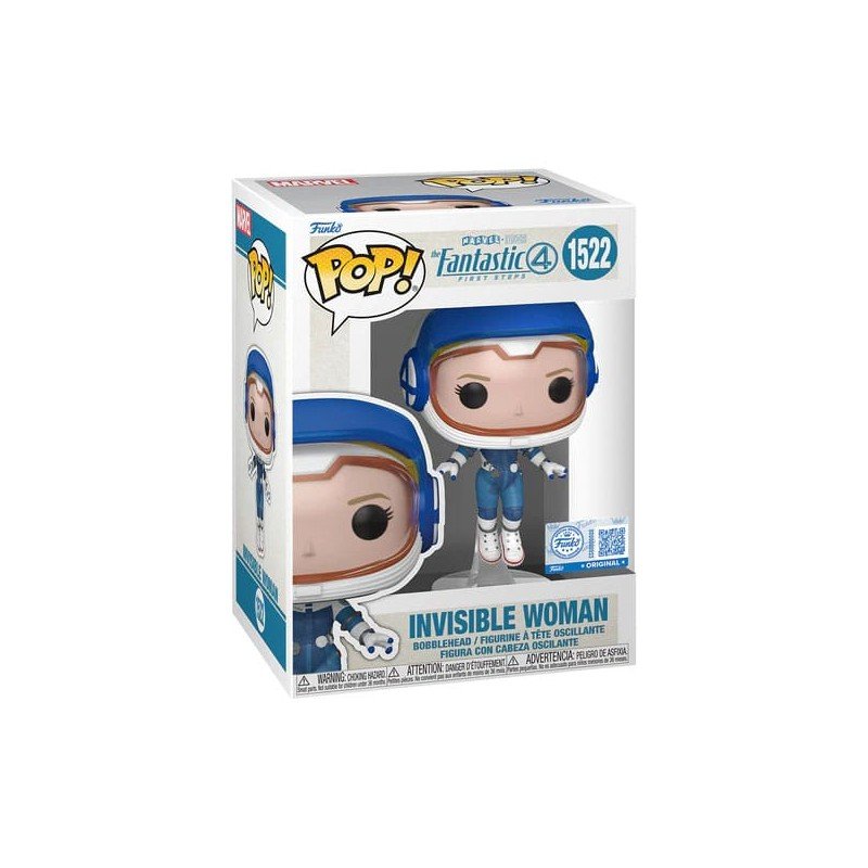 Les Quatre Fantastiques : Premiers pas POP! Vinyl Figurine Invisible Woman (Astronaut) 9 cm | 0889698853590
