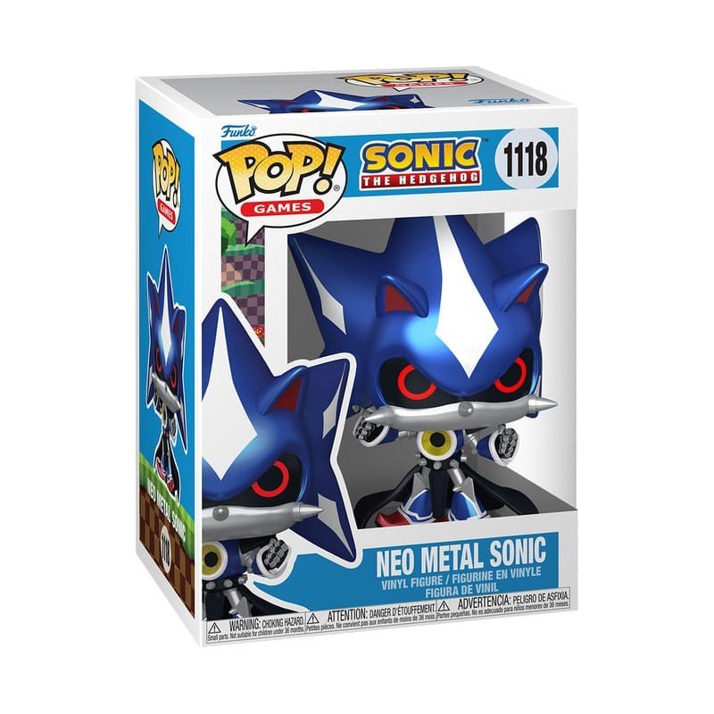 Sonic the Hedgehog POP! Games Vinyl figurine Neo Metal Sonic (MT) 9 cm | 0889698861069