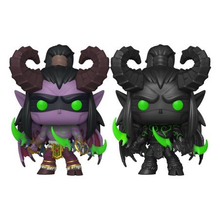World of Warcraft assortiment POP! Games Vinyl figurine Illidan w/CH 9 cm (6) | 0889698861083