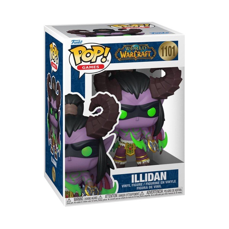 World of Warcraft assortiment POP! Games Vinyl figurine Illidan w/CH 9 cm (6) | 0889698861083