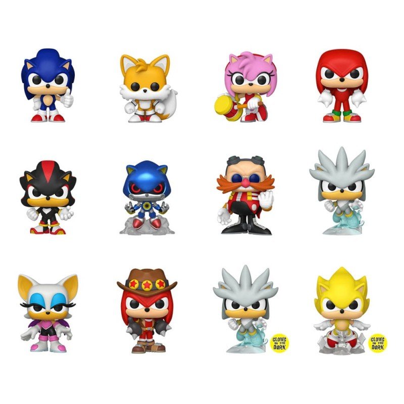 Sonic - The Hedgehog présentoir Mystery Minis figurines PDQ 5 cm (12) | 0889698861212