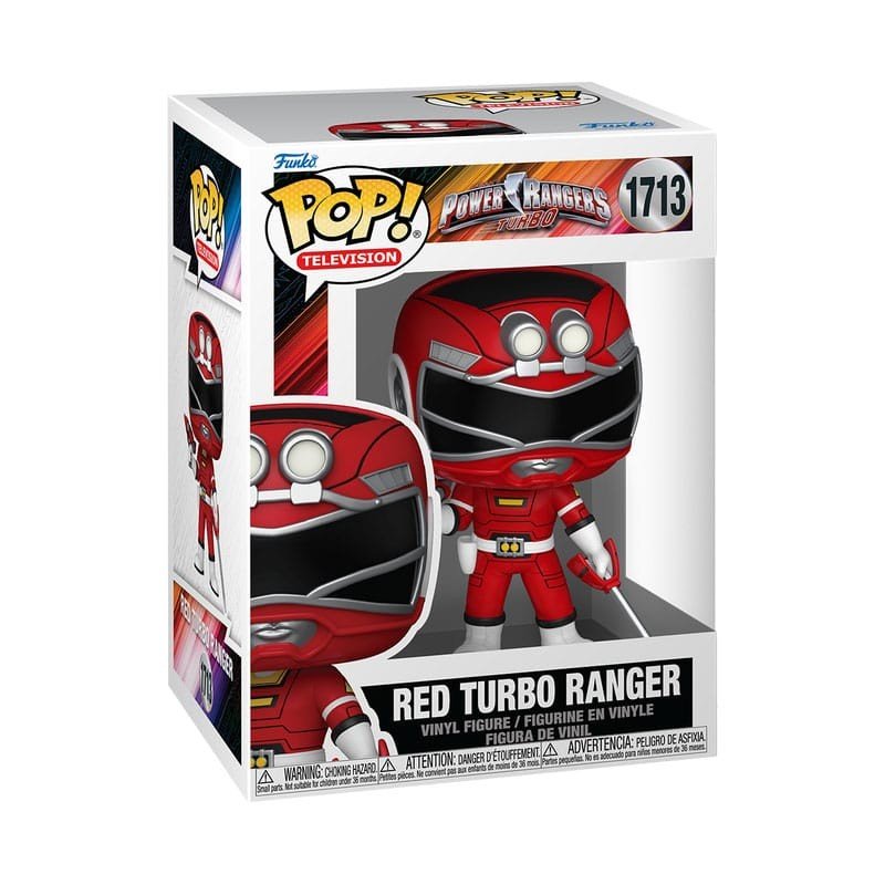 Power Rangers Generations (Tommy) POP! Movies Vinyl figurines Turbo - Red Ranger 9 cm | 0889698862707