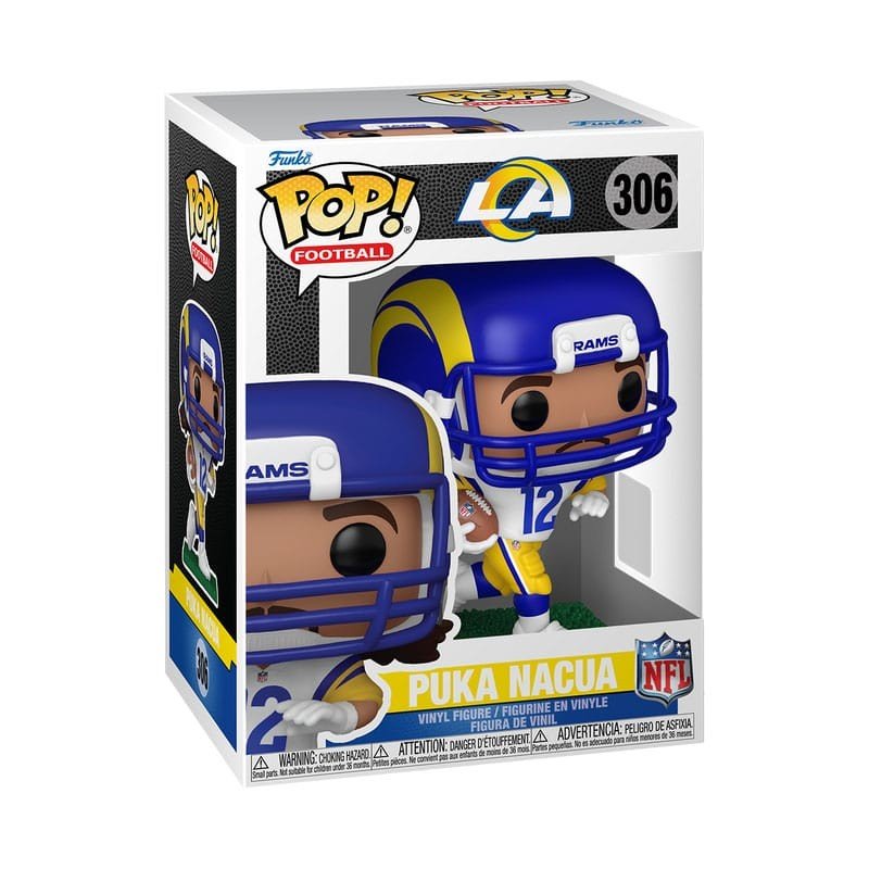NFL: Legends POP! Sports Vinyl figurine Rams- Puka Nacua 9 cm | 0889698863223