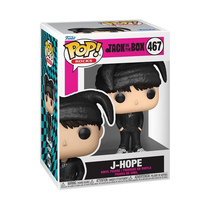 BTS Solo POP! Rocks Vinyl Figurine J-Hope (More) 9 cm | 0889698863421