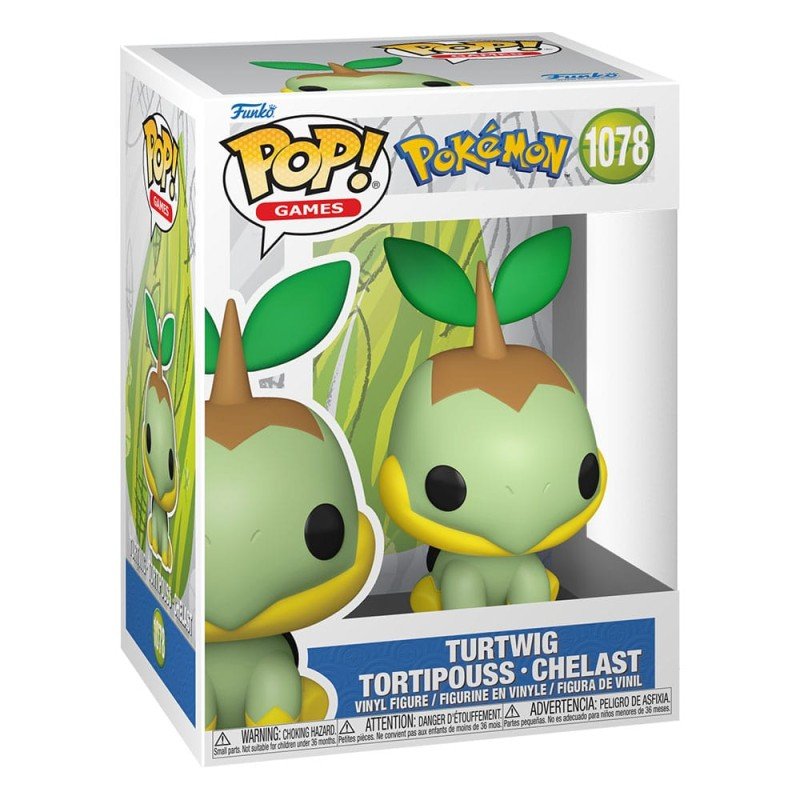 Pokemon POP! Games Vinyl figurine Turtwig 9 cm | 0889698863643