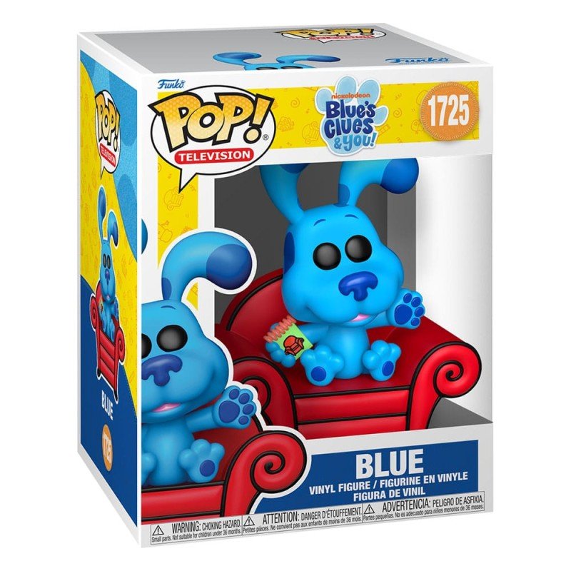 Blues Clues POP! Premium Vinyl figurine Blue w/couch 9 cm | 0889698864022