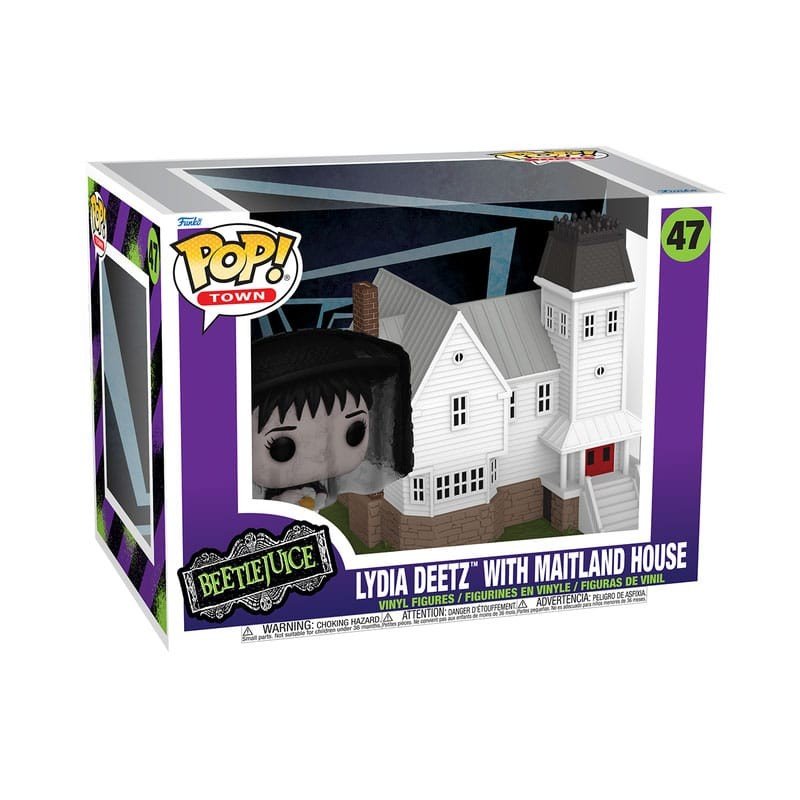 Beetlejuice POP! Town Vinyl figurine Lydia Deetz with Maitland House 9 cm | 0889698864428
