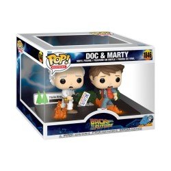 Retour vers le futur POP Moments Vinyl figurines Doc&Marty 9 cm | 0889698864480