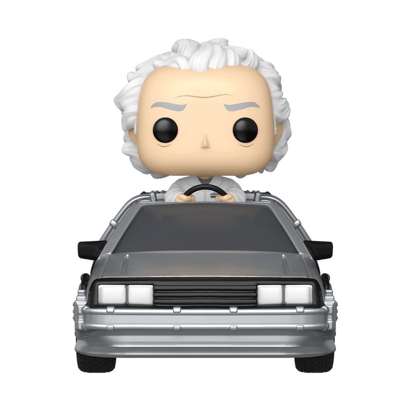 Back to the Future POP! Rides Deluxe Vinyl Doc w/Time Machine 9 cm | 0889698864497