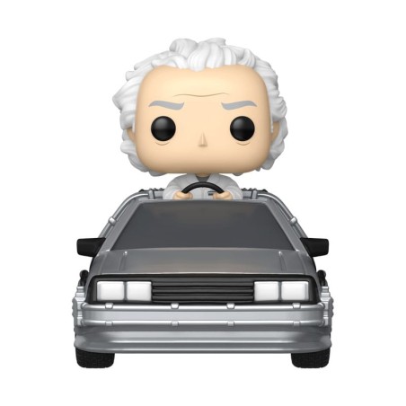 Back to the Future POP! Rides Deluxe Vinyl Doc w/Time Machine 9 cm | 0889698864497