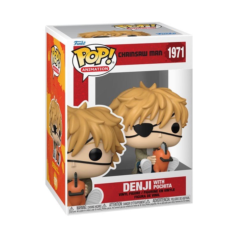Chainsaw Man POP! Games Vinyl Figure Denji & Pochita 9 cm | 0889698864848