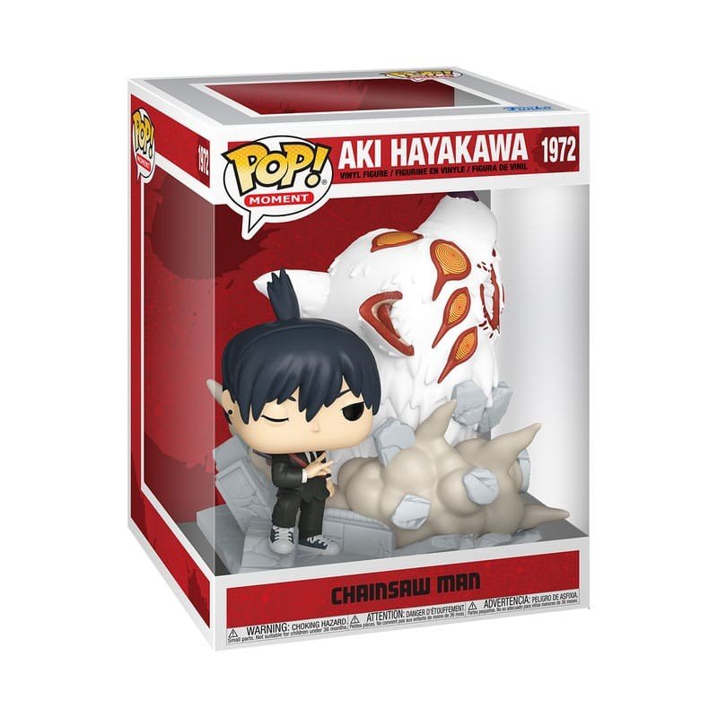 Chainsaw Man POP Moments Vinyl Figures Aki (Fox Devil) 9 cm | 0889698864855