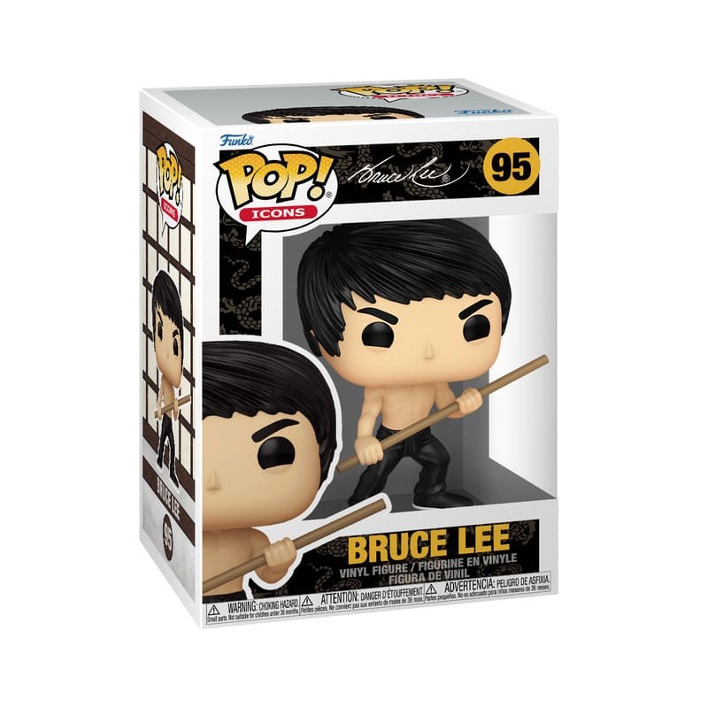 Bruce Lee POP! Icons Vinyl Figure Bruce Lee(dynamic) 9 cm | 0889698865227