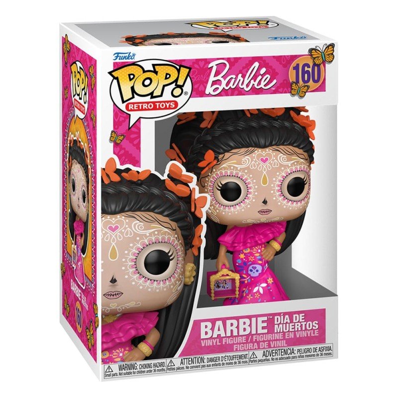 Barbie POP! Retro Toys Vinyl Figurine Barbie Dia de los Muertos 9 cm | 0889698865739