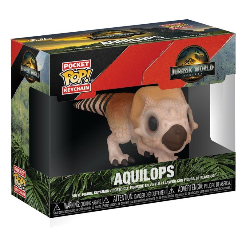 Jurassic World : Renaissance présentoir porte-clés Pocket POP! Vinyl Aquilops 4 cm (12) | 0889698866569