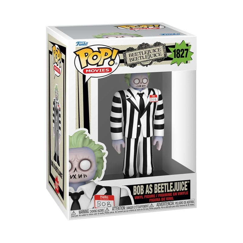 Beetlejuice POP! Movies Vinyl figurine BOB as Beetlejuice 9 cm | 0889698866859