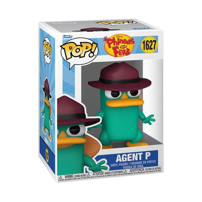 Phineas and Ferb POP! Disney Vinyl figurine Agent Perry 9 cm | 0889698866910