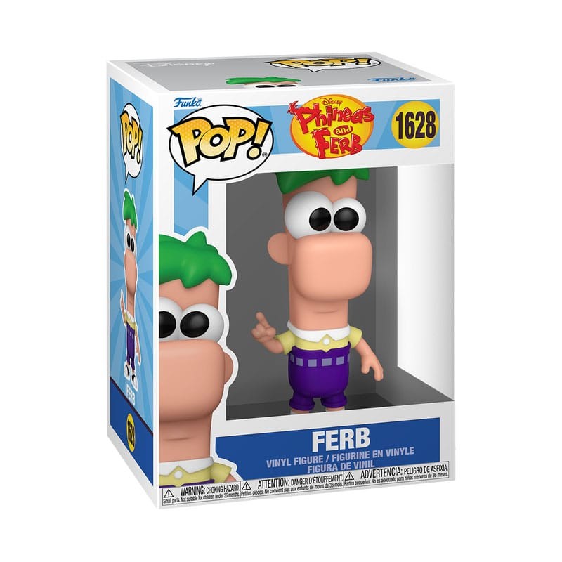 Phineas and Ferb POP! Disney Vinyl Figure Ferb 9 cm | 0889698866927