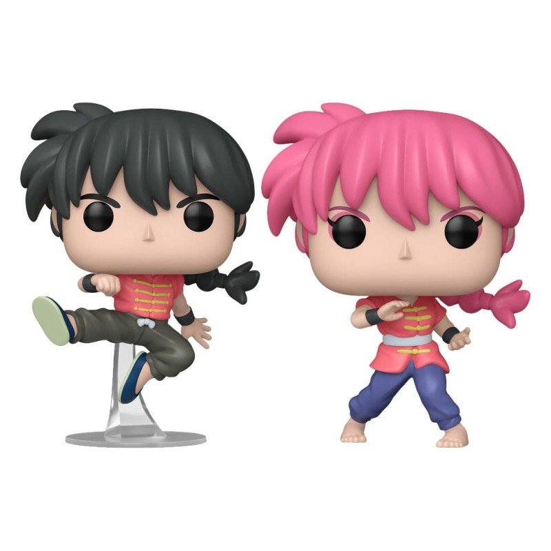 Ranma 1/2 assortiment POP! Animation Vinyl figurine Ranma w/CH 9 cm (6) | 0889698867818