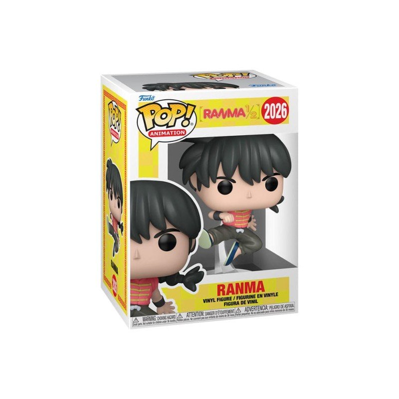 Ranma 1/2 assortiment POP! Animation Vinyl figurine Ranma w/CH 9 cm (6) | 0889698867818