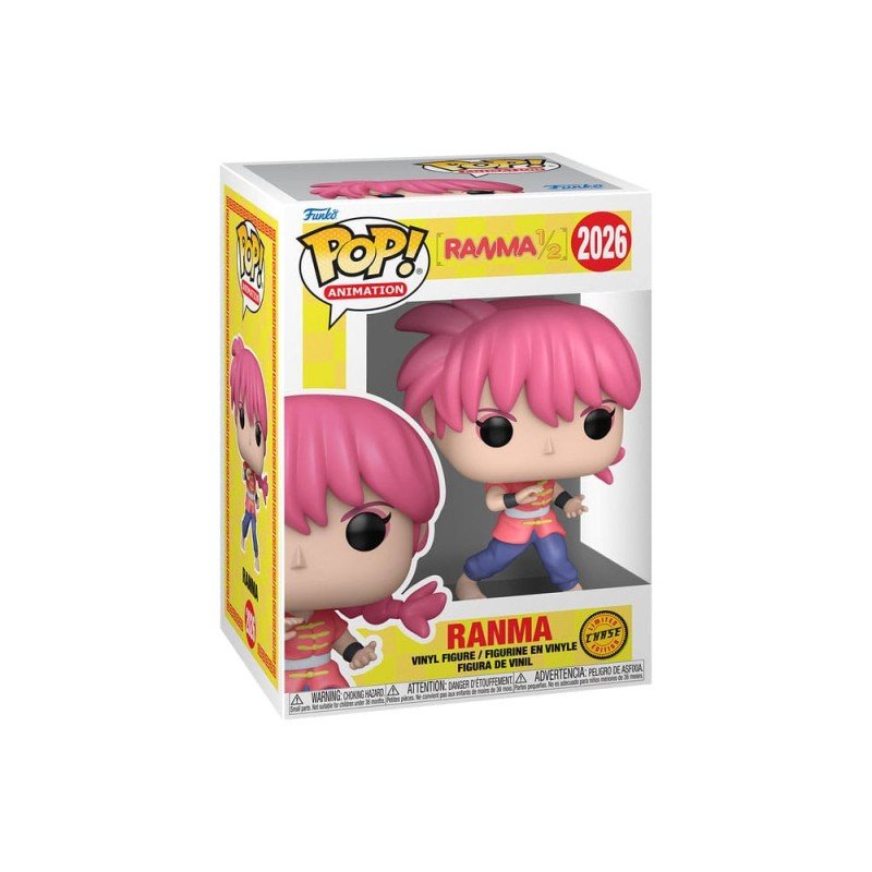 Ranma 1/2 assortiment POP! Animation Vinyl figurine Ranma w/CH 9 cm (6) | 0889698867818