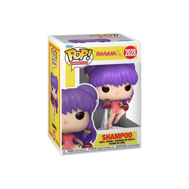Ranma 1/2 POP! Animation Vinyl Figure Shampoo w/CH 9 cm Assortment (6) | 0889698867849