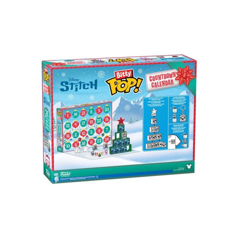 Disney Pocket POP! calendrier de l´avent 13 Day Countdown Stitch Holiday | 0889698870023