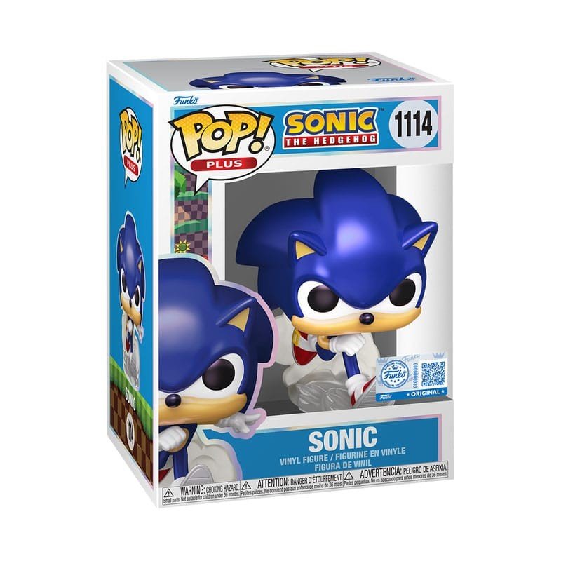 Sonic - The Hedgehog POP! Plus Movies Vinyl figurines Sonic(PRL) 9 cm | 0889698872287