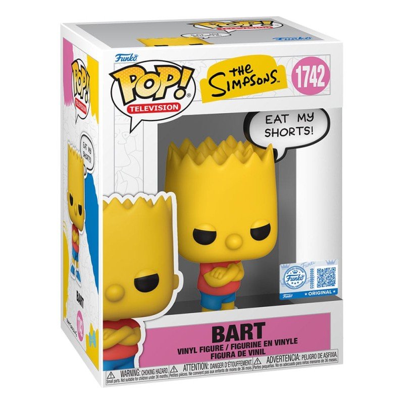 Simpsons Figurine POP! Sayings Vinyl Bart 9 cm | 0889698872461