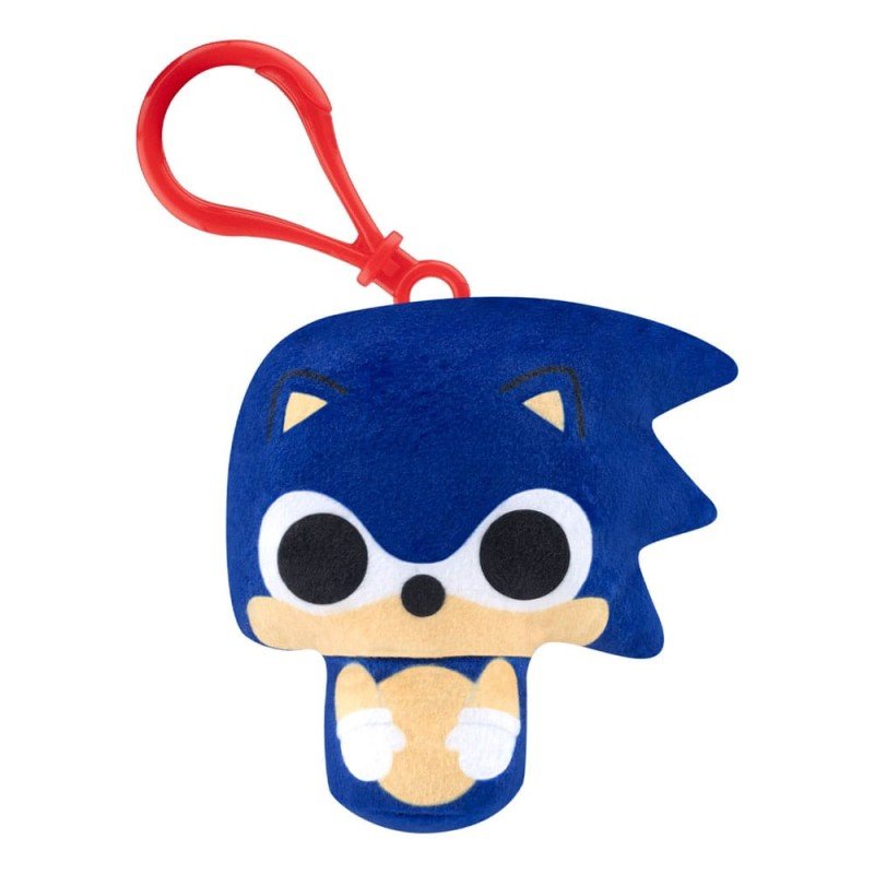 Sonic The Hedgehog Plush Keychain 5 cm PDQ Blind Assortment (12) | 0889698878616