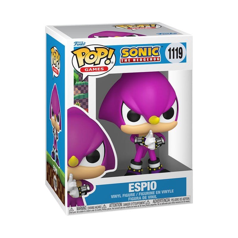 Sonic the Hedgehog POP! Games Vinyl figurine Espio the Chameleon 9 cm | 0889698883955