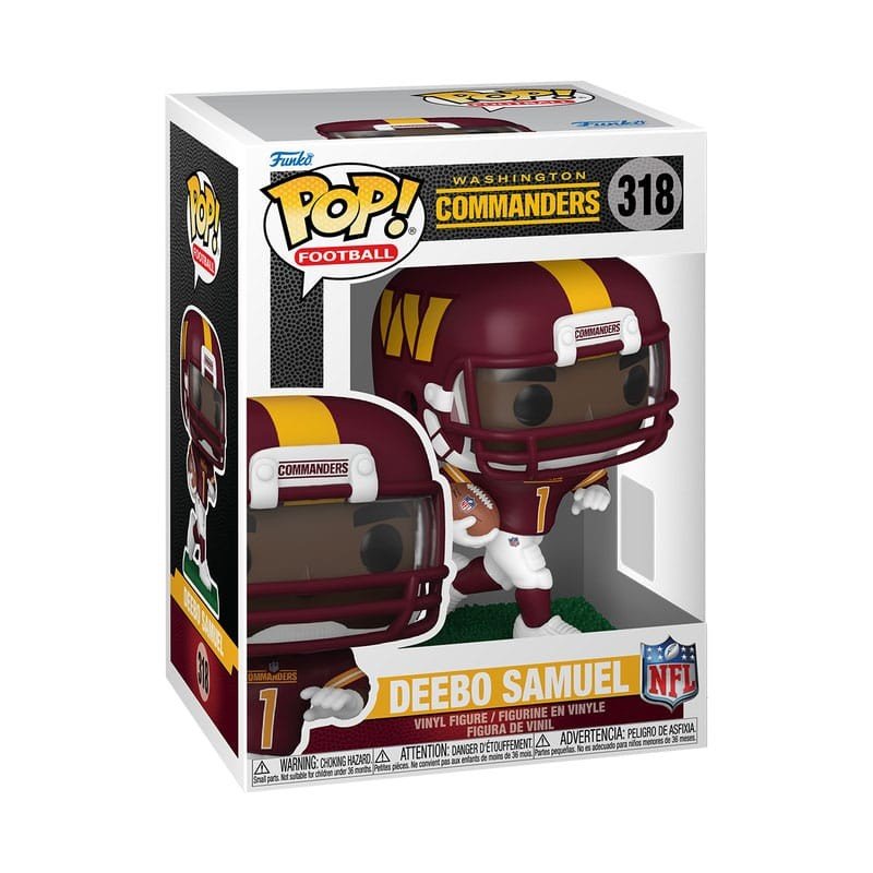 NFL: Legends POP! Sports Vinyl figurine 49ers- Deebo Samuel (new) 9 cm | 0889698893428