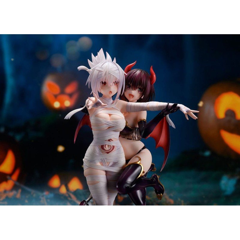 Ayakashi Triangle statuette PVC Matsuri Kazamaki & Suzu Kanade & Shirogane 25 cm | 4589977240818