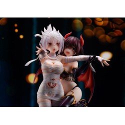 Ayakashi Triangle statuette PVC Matsuri Kazamaki & Suzu Kanade & Shirogane 25 cm | 4589977240818