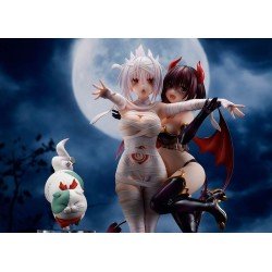 Ayakashi Triangle statuette PVC Matsuri Kazamaki & Suzu Kanade & Shirogane 25 cm | 4589977240818