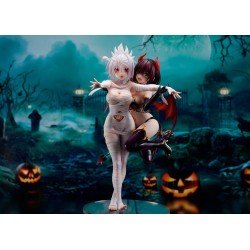 Ayakashi Triangle statuette PVC Matsuri Kazamaki & Suzu Kanade & Shirogane 25 cm | 4589977240818