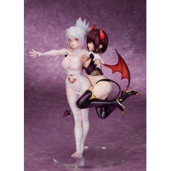 Ayakashi Triangle statuette PVC Matsuri Kazamaki & Suzu Kanade & Shirogane 25 cm | 4589977240818