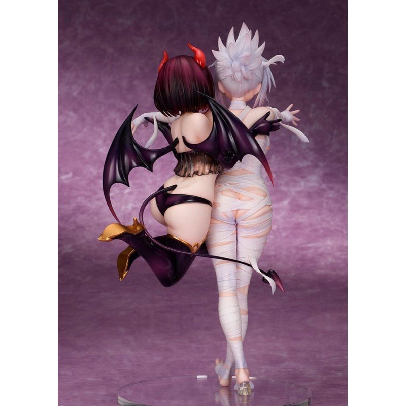 Ayakashi Triangle statuette PVC Matsuri Kazamaki & Suzu Kanade & Shirogane 25 cm | 4589977240818