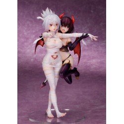 Ayakashi Triangle statuette PVC Matsuri Kazamaki & Suzu Kanade & Shirogane 25 cm | 4589977240818