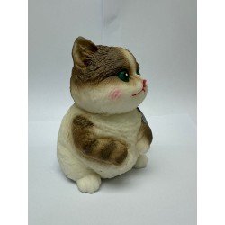 Fun Maker Squishy Fidget Toy Dark Brown Cat 11 cm | 0077764331312