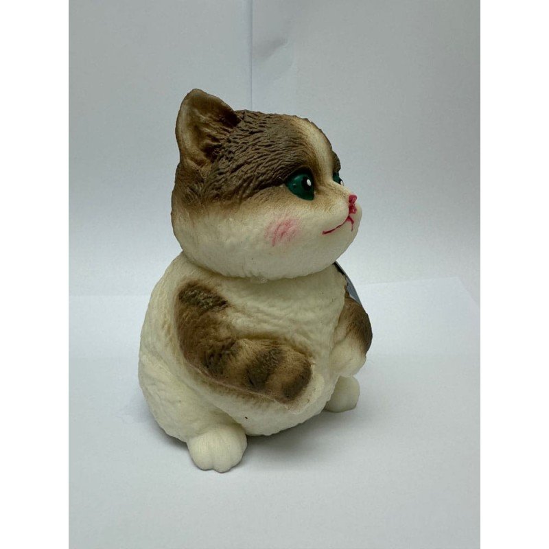 Fun Maker Squishy Fidget Toy Dark Brown Cat 11 cm | 0077764331312
